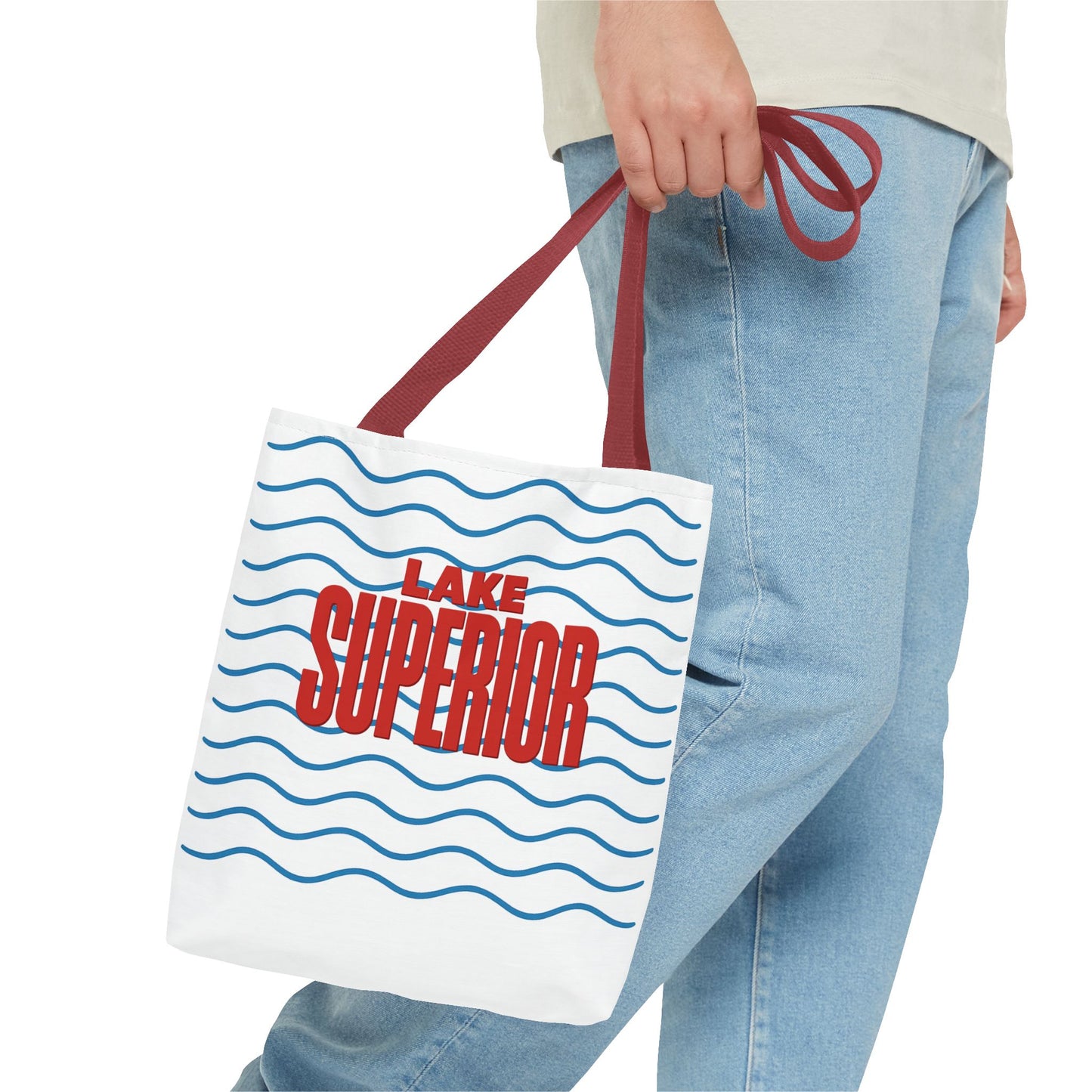 Lake Superior Tote Bag - Perfect for Beach Days, Travel, Lake Lovers, Summer Outings, Gift Idea