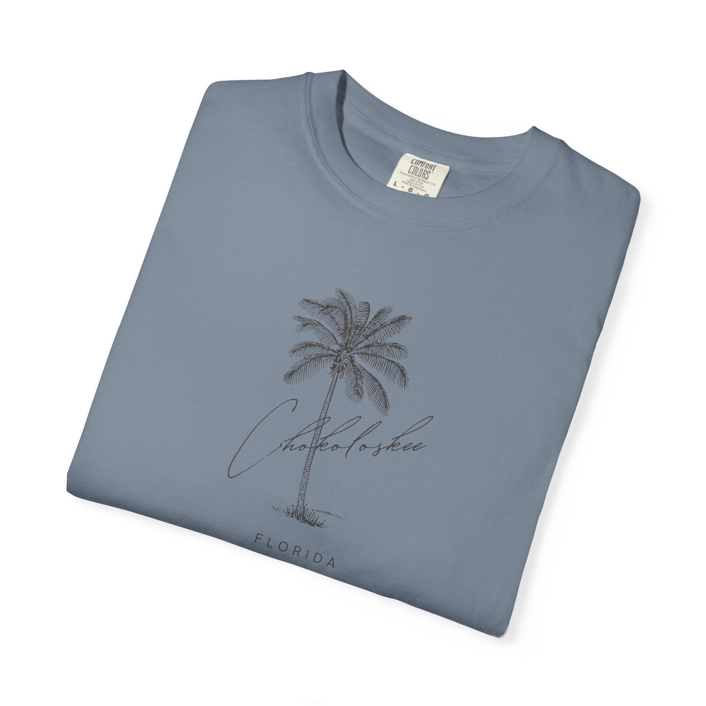 Chokoloskee Chill Vibes Tee - Unisex Garment-Dyed T-shirt for Autumn Lovers, Casual Wear, Gifts for Him/Her