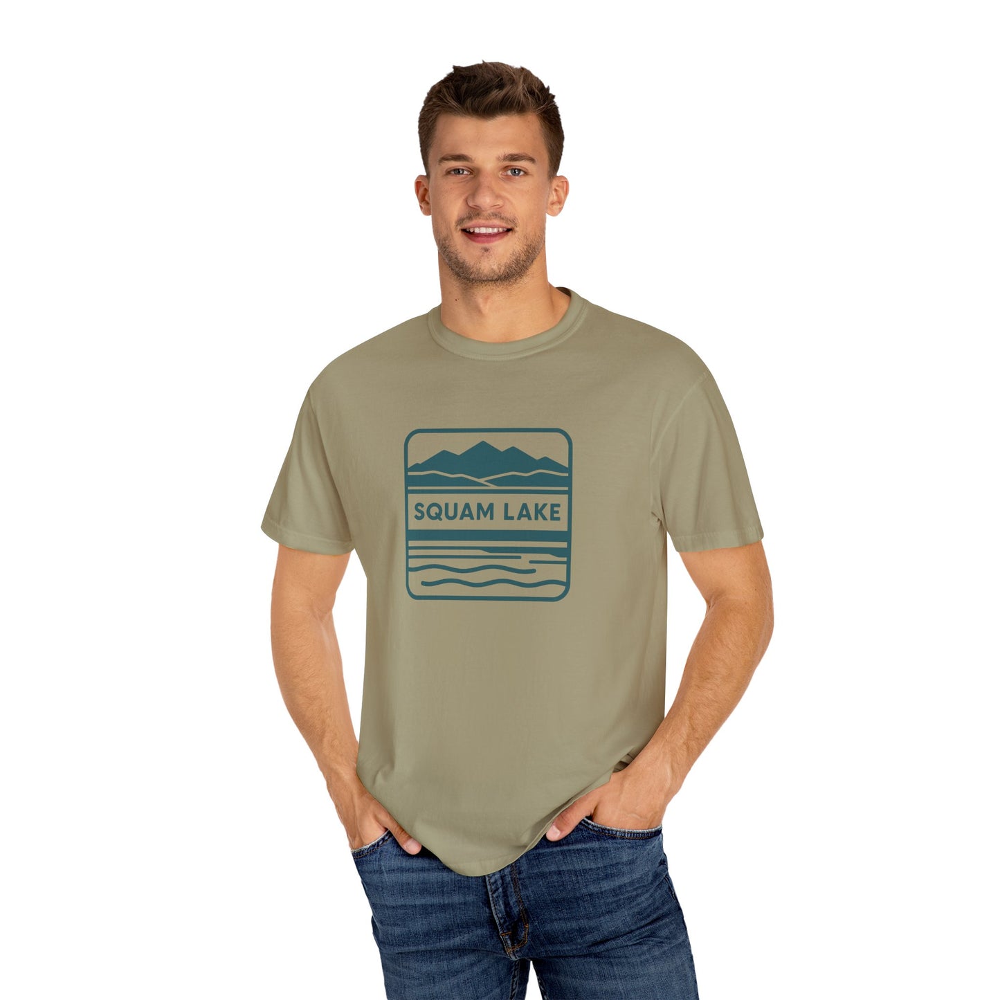 Squam Lake Unisex T-Shirt, Casual Graphic Tee, Nature Lover Gift, Outdoor Adventure Shirt, Vacation Souvenir, Summer Wear