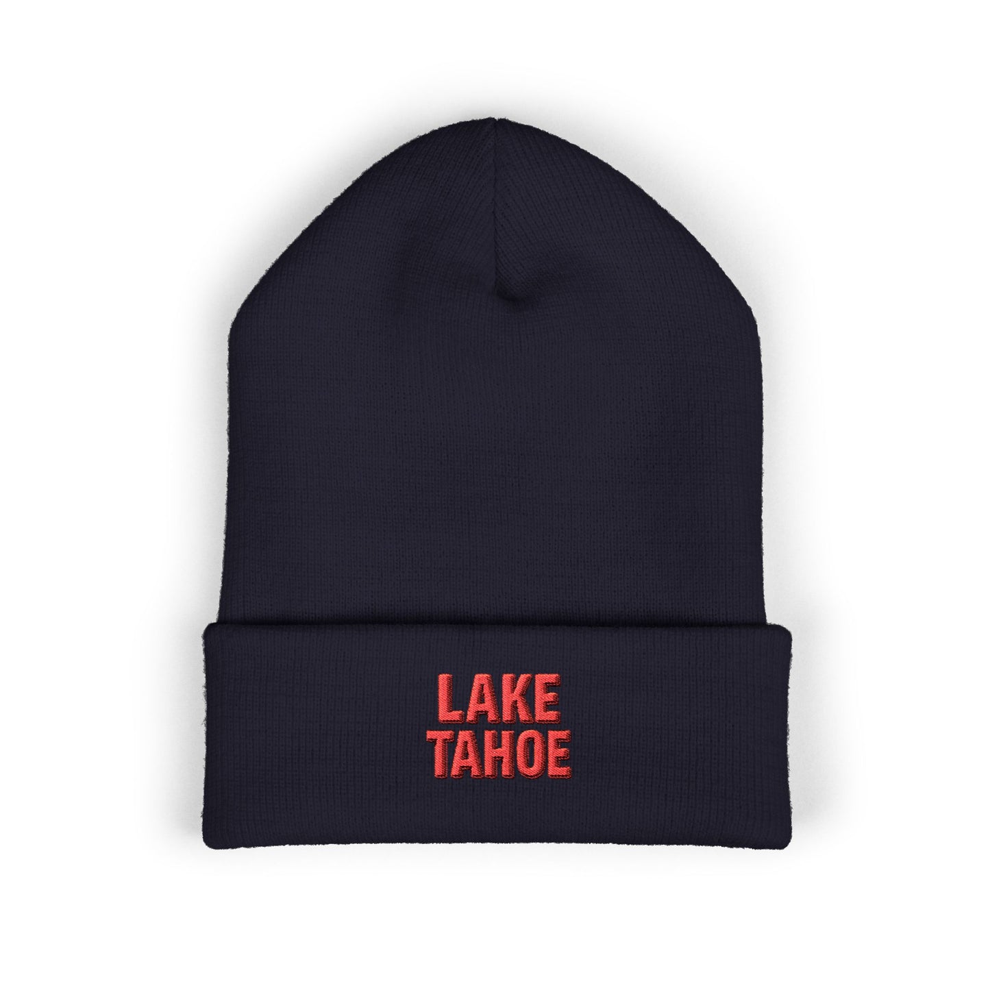 Lake Tahoe Classic Cuffed Beanie (Embroidery)