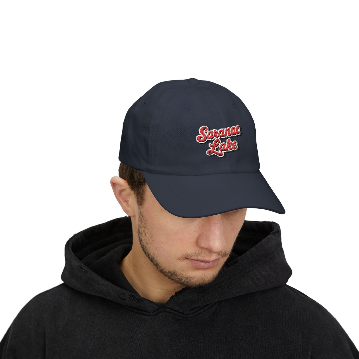 Saranac Lake Stylish Dad Cap, Casual Summer Hat, Outdoor Accessory, Gift for Father's Day, Boating Trip Gear, Everyday Wear