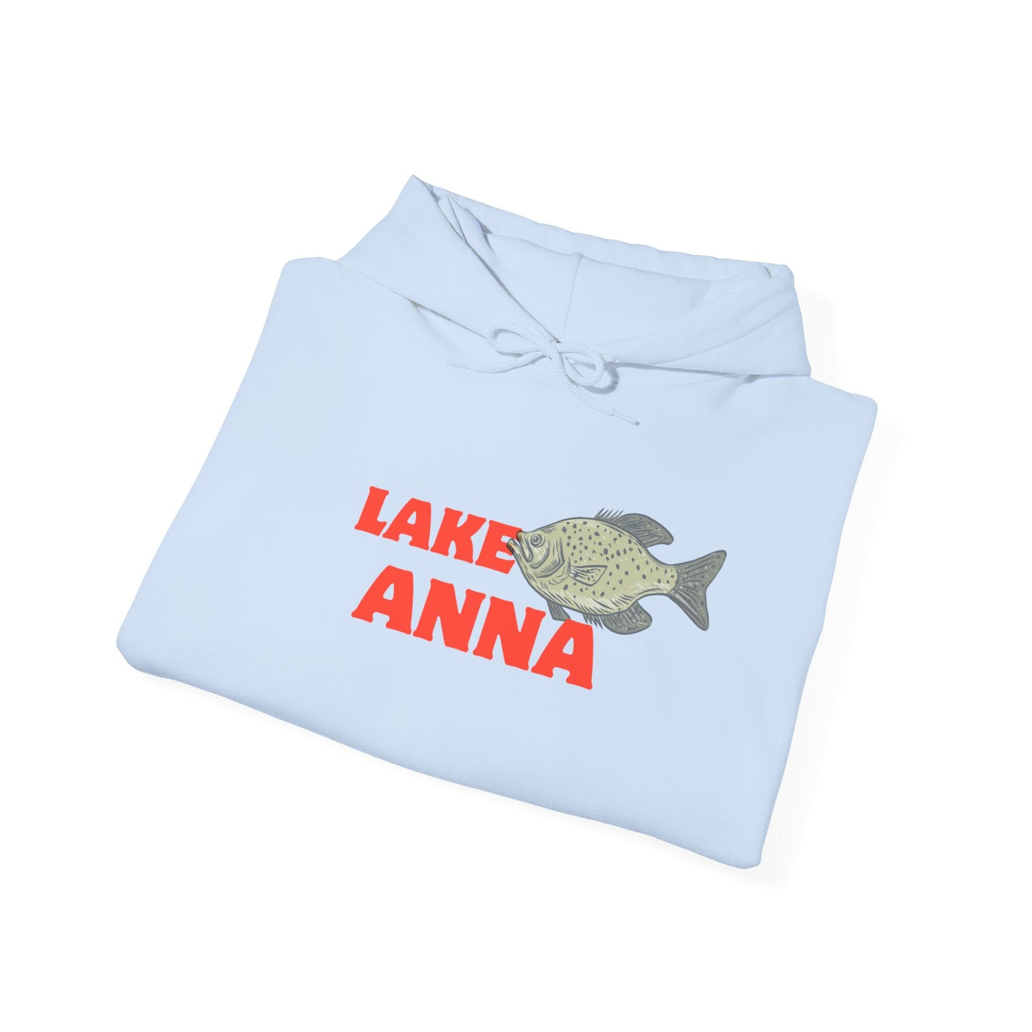 Lake Anna Fishing Hoodie, Unisex Comfortable Sweatshirt, Relaxed Fit for Outdoor Enthusiasts, Gift for Fishermen, Casual Lake Apparel
