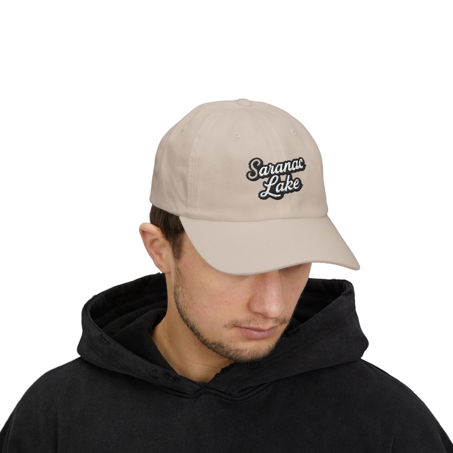 Saranac Lake Stylish Dad Cap, Casual Summer Hat, Outdoor Accessory, Gift for Father's Day, Boating Trip Gear, Everyday Wear