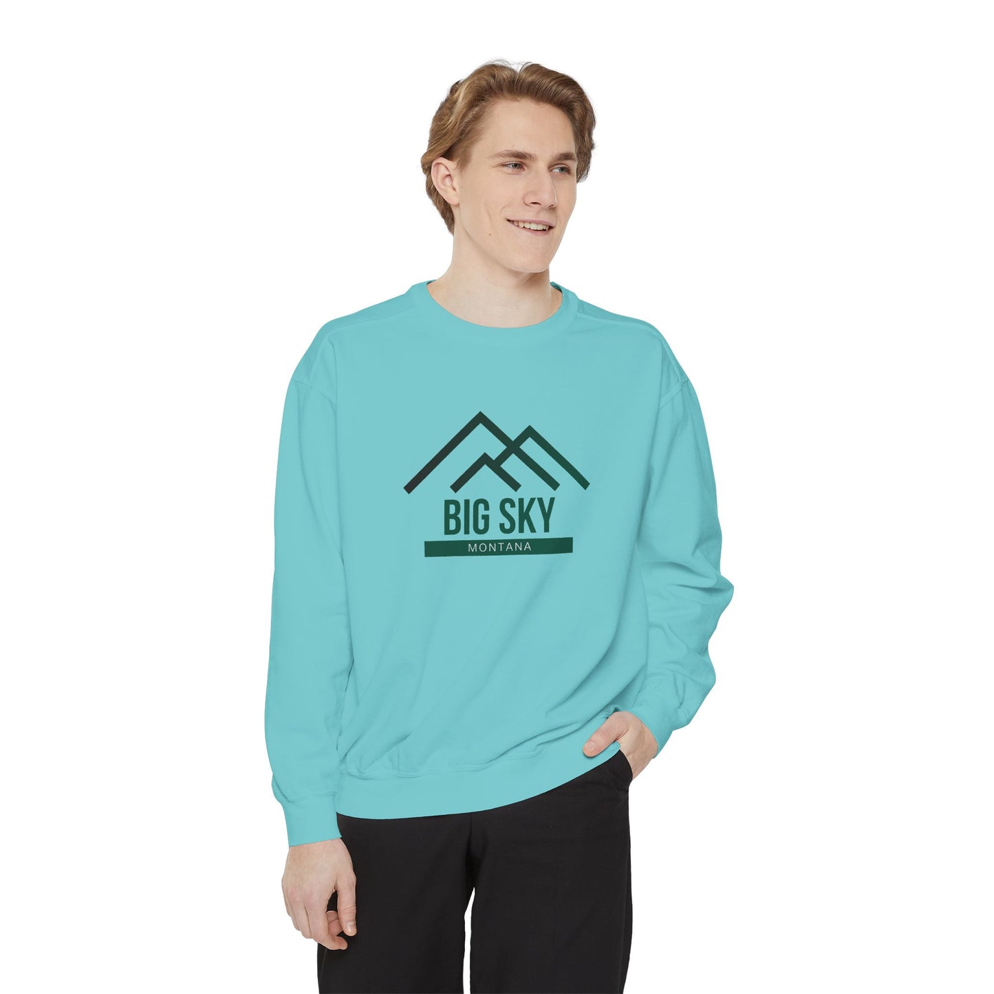Big Sky Unisex Sweatshirt, Cozy, Perfect Autumn Gift, Relaxed Style for All