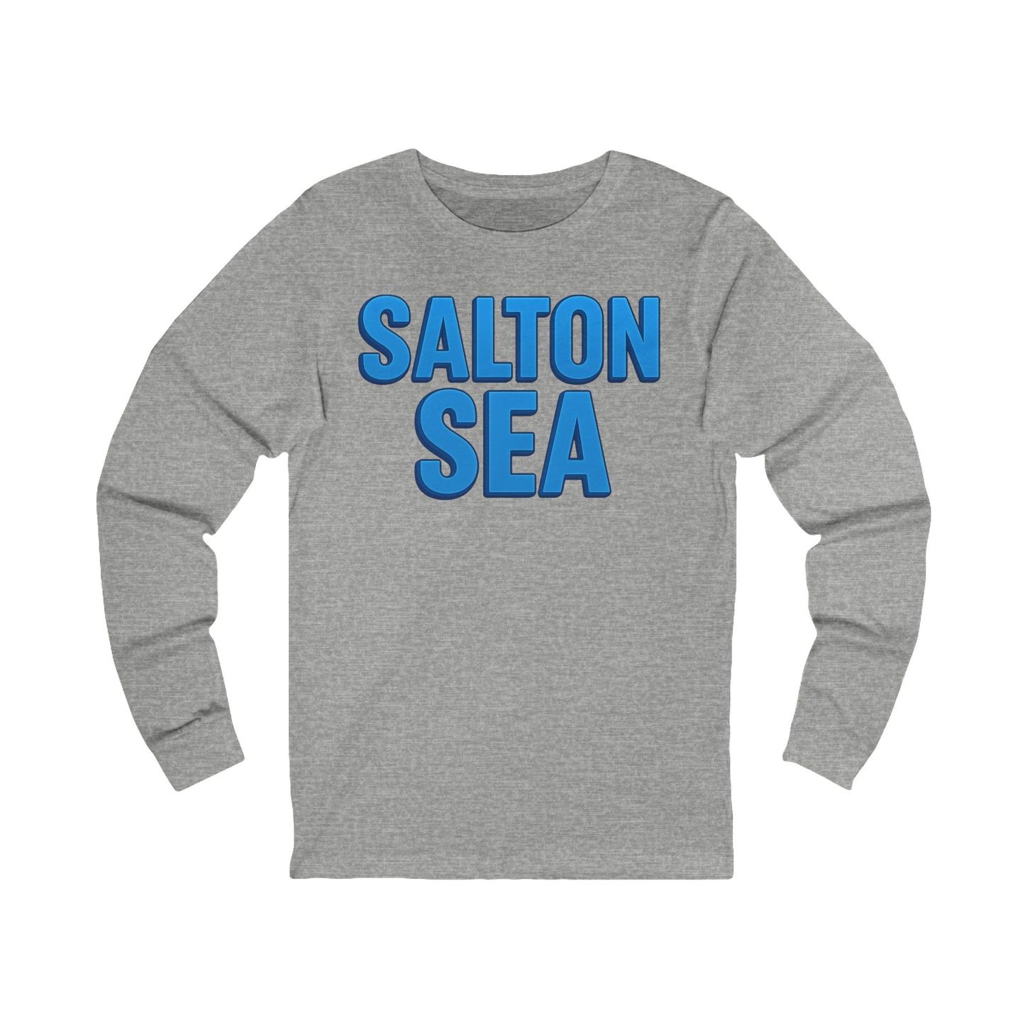 Salton Sea Long Sleeve Tee, Cozy Unisex Shirt for Outdoor Lovers, Perfect for Lake Days, Casual Wear, Gift Idea