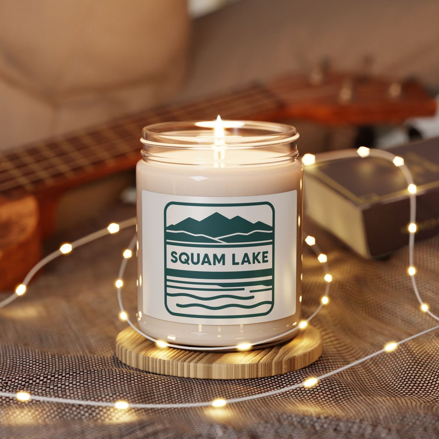 Squam Lake Scented Soy Candle, 9oz