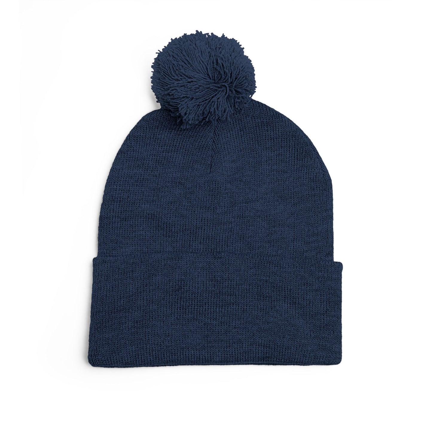 Squam Lake Pom-Pom Knit Cap (Embroidery)