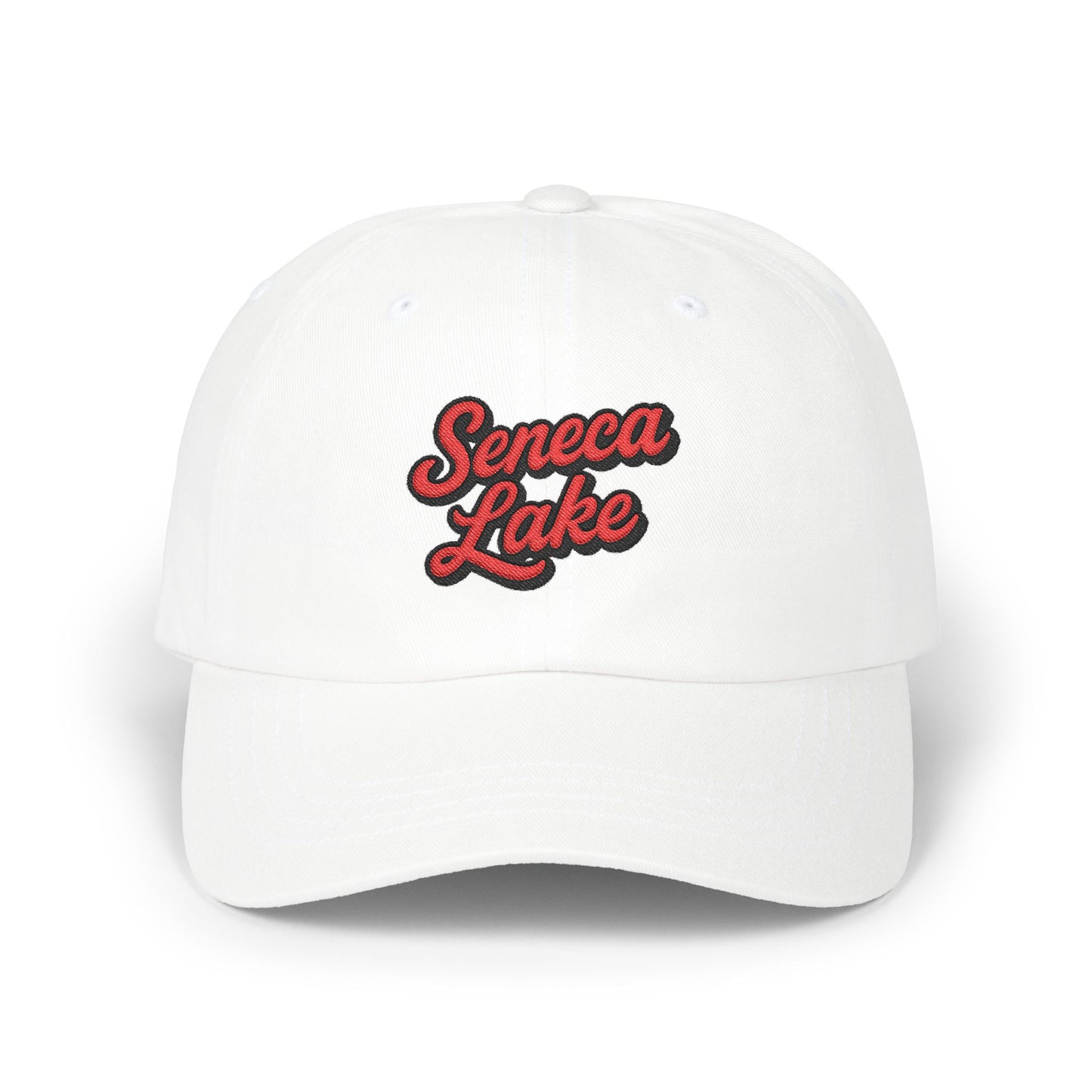 Seneca Lake Stylish Dad Cap, Casual Summer Hat, Outdoor Accessory, Gift for Father's Day, Boating Trip Gear, Everyday Wear