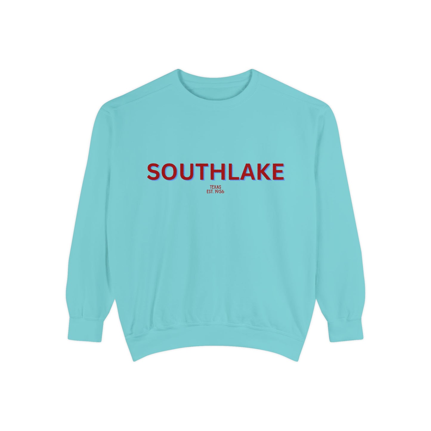 Southlake Unisex Garment-Dyed Sweatshirt | Cozy Fashion, Perfect for Casual Outings, Gifts, Fall & Winter Style, Everyday Comfort