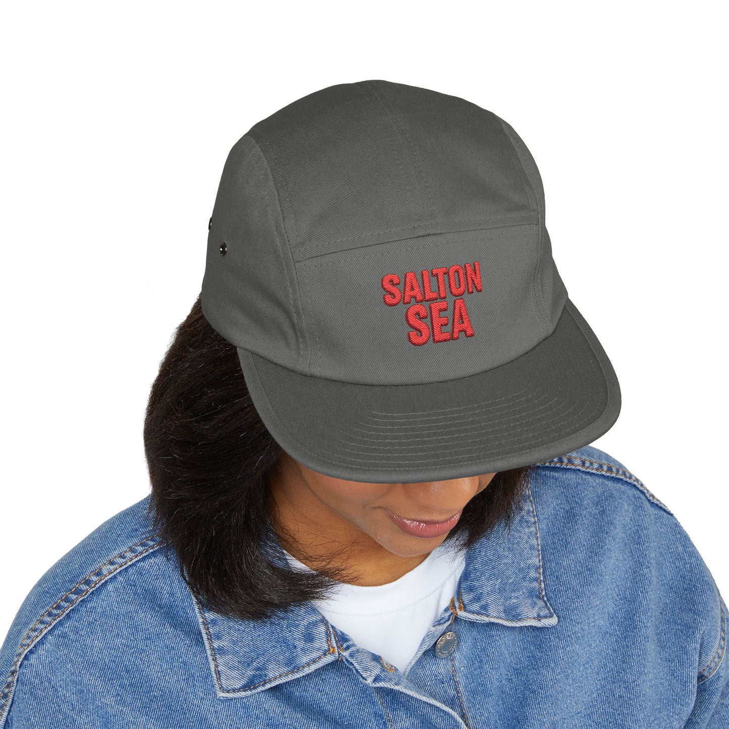 Salton Sea 5 Panel Cap (Embroidery)