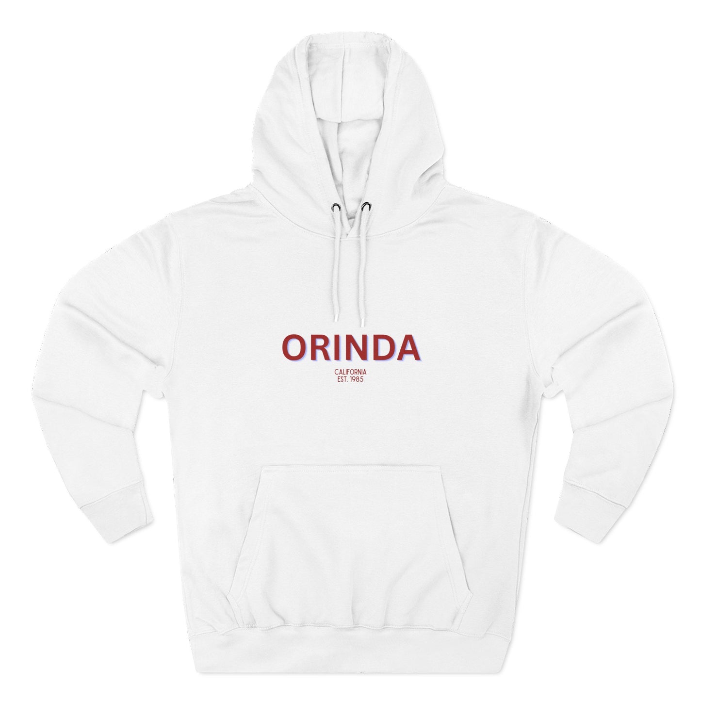 Orinda Fleece Hoodie, Casual Sweatshirt, Cozy Layering Piece, Perfect Gift for All Occasions, Stylish Streetwear