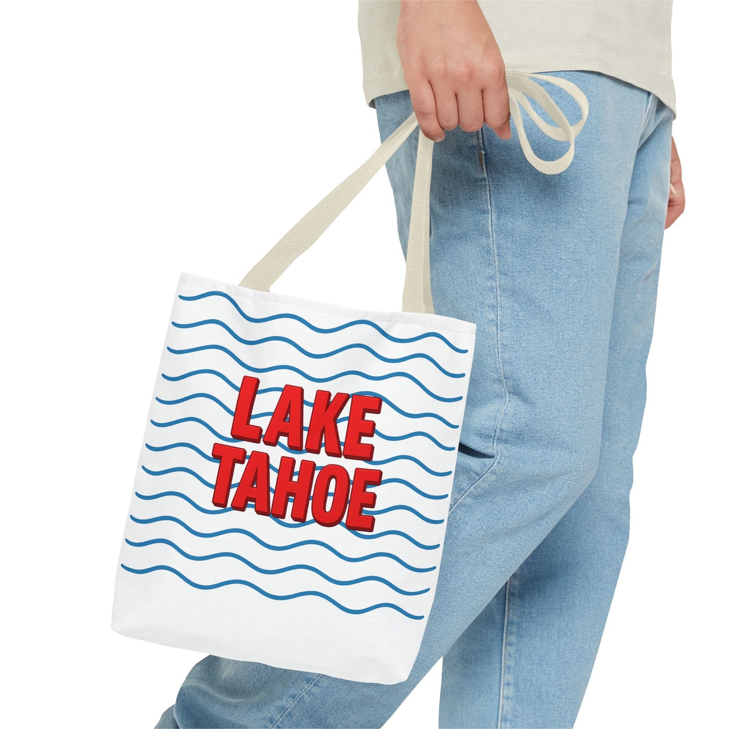Lake Tahoe Tote Bag - Perfect for Beach Days, Travel, Lake Lovers, Summer Outings, Gift Idea