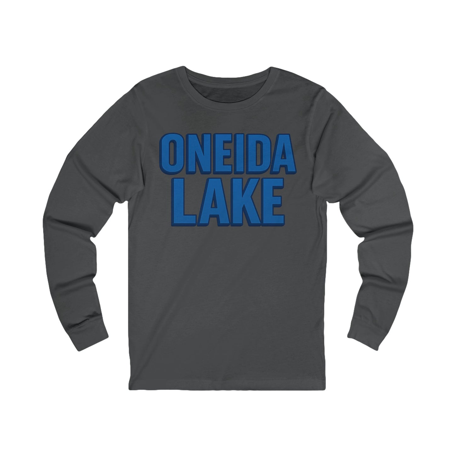 Oneida Lake Long Sleeve Tee, Cozy Unisex Shirt for Outdoor Lovers, Perfect for Lake Days, Casual Wear, Gift Idea