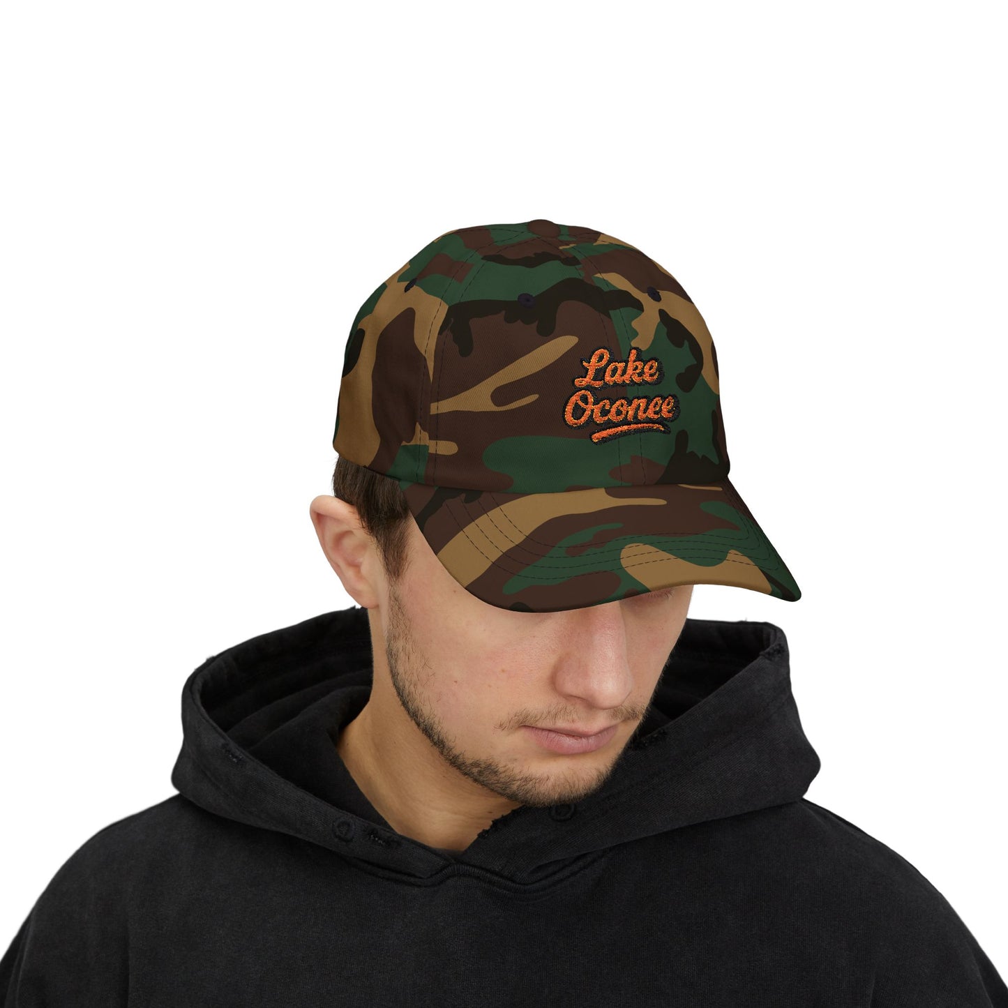 Stylish Lake Oconee Dad Cap, Casual Summer Hat, Outdoor Accessory, Gift for Father's Day, Boating Trip Gear, Everyday Wear
