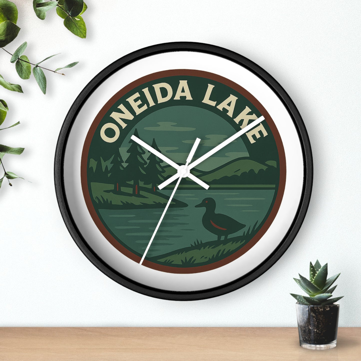 Oneida Lake Wall Clock