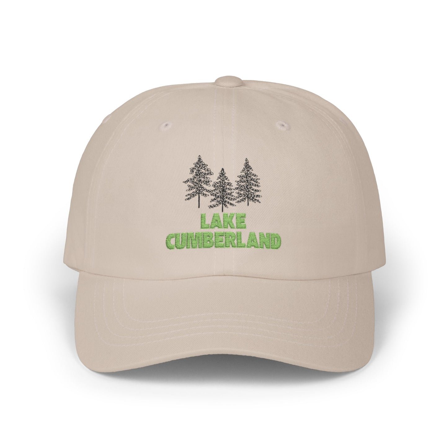 Lake Cumberland Classic Dad Cap | Adjustable Cotton Hat for Outdoors, Gifts for Dads, Camping, Fishing, Summer