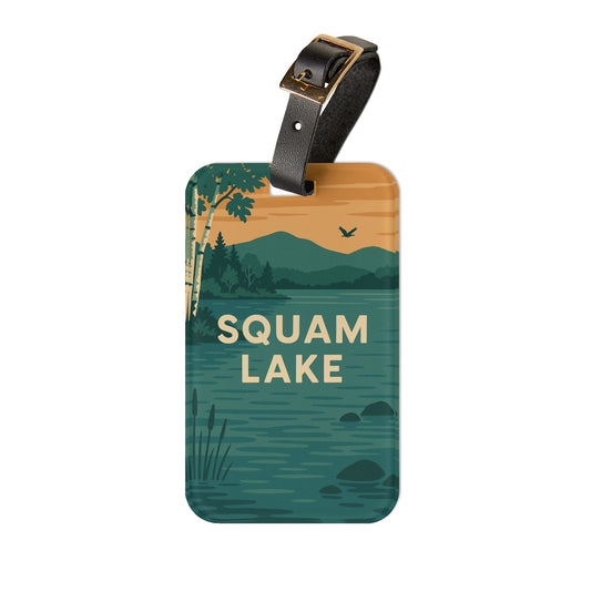 Squam Lake Luggage Tag