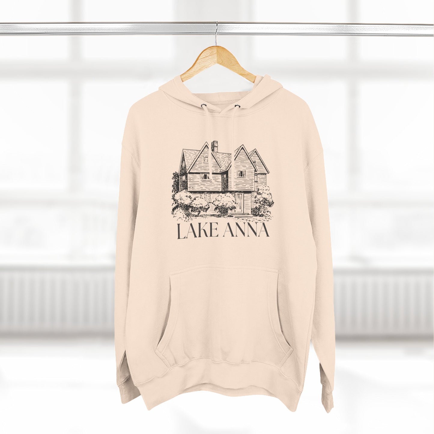 Lake Anna Hoodie, Great for Beach Trips, Lake Days, Gift for Summer Lovers, Casual Wear, Travel Essential