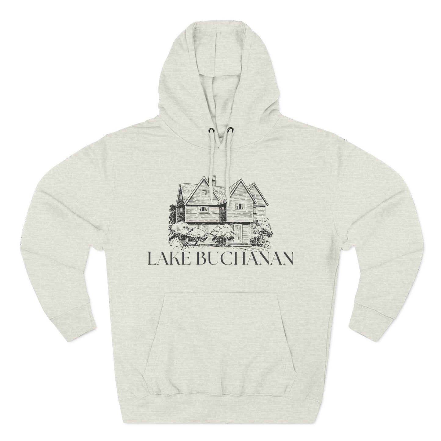 Lake Buchanan Hoodie, Great for Beach Trips, Lake Days, Gift for Summer Lovers, Casual Wear, Travel Essential