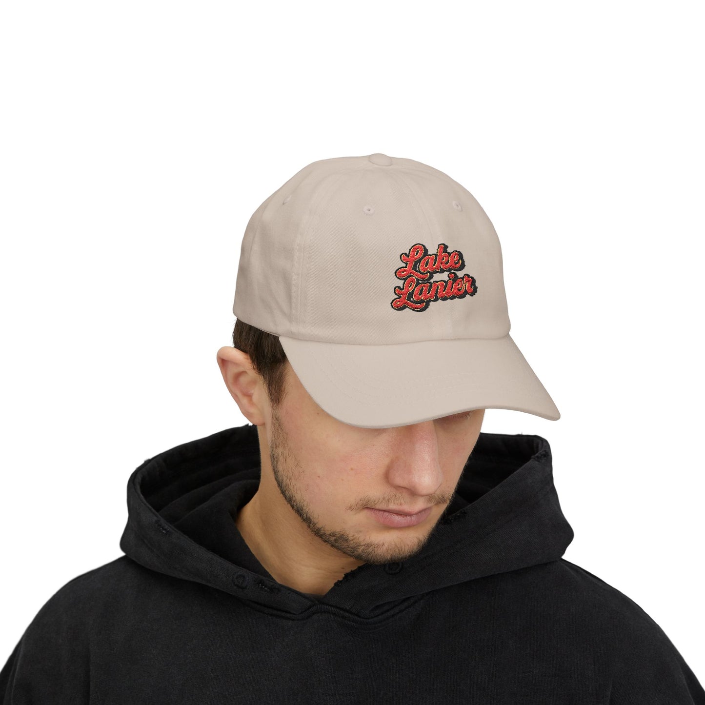 Lake Lanier Classic Dad Cap - Adjustable Summer Baseball Hat, Gift for Dad, Vacation Accessory, Laid-back Style, Casual Wear