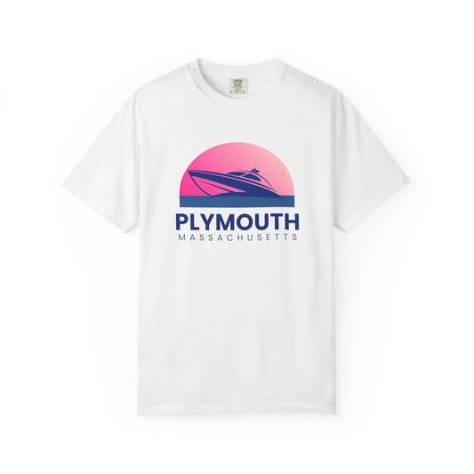 Plymouth Vibes, Unisex T-shirt, Casual Tee, Travel Souvenir, Vacation Top
