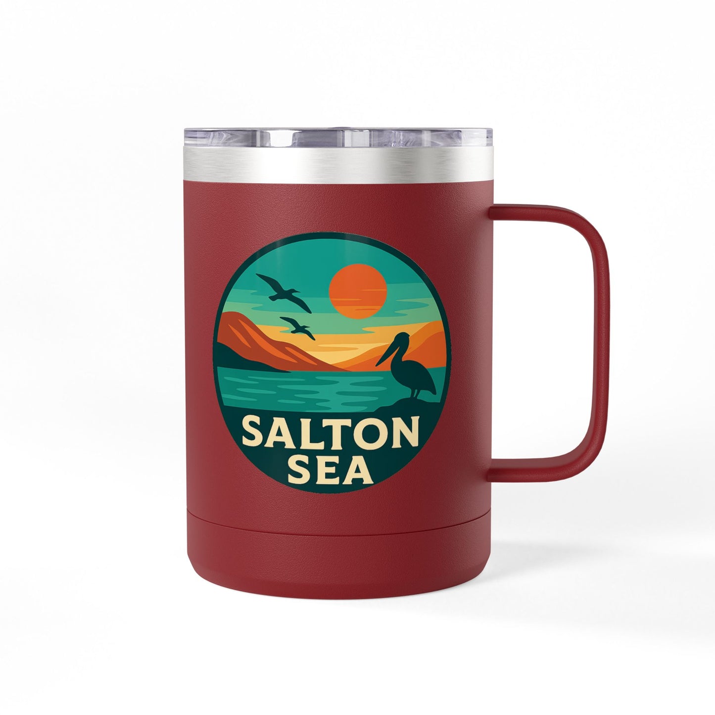 Salton Sea Coffee Mug Tumbler, 15oz