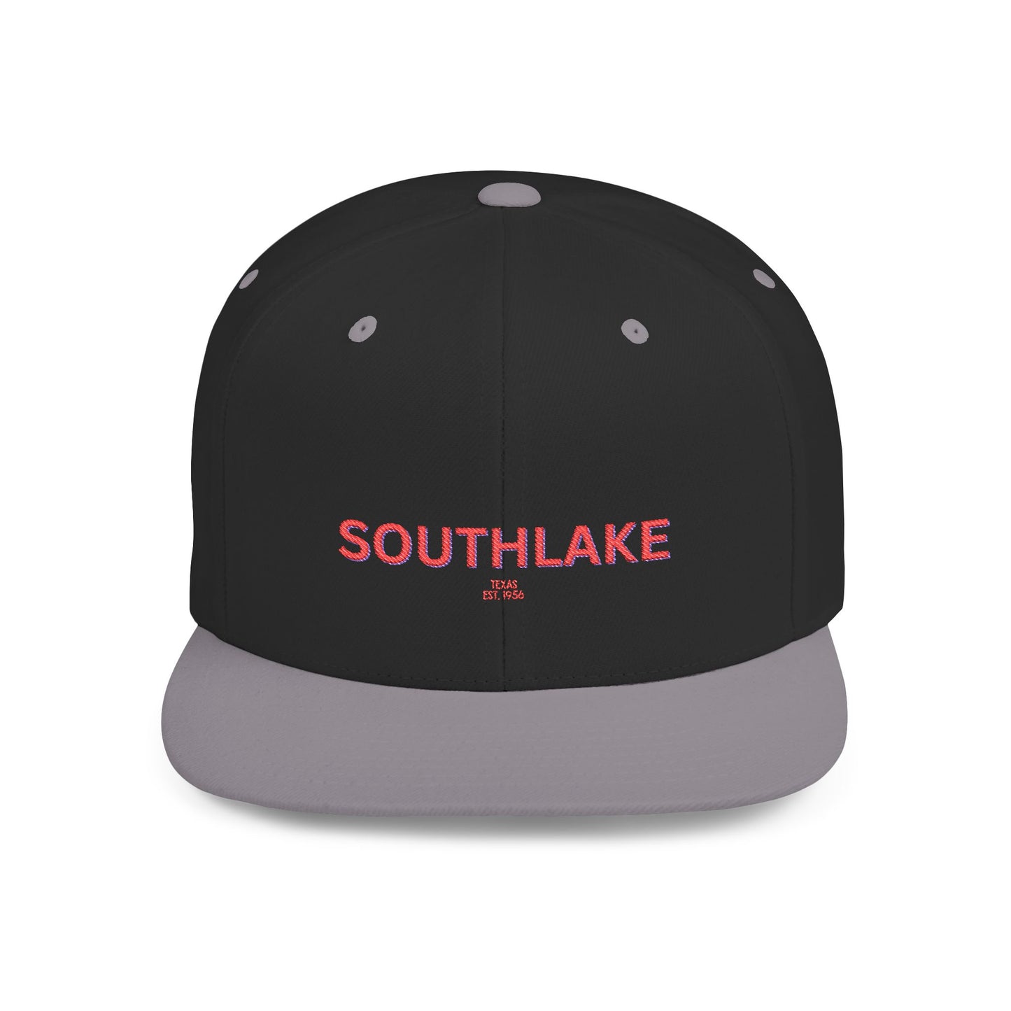 Southlake Stylish Flat Bill Snapback Hat with Design, Perfect for Casual Outings, Streetwear, Gifts, Festivals, Everyday Wear