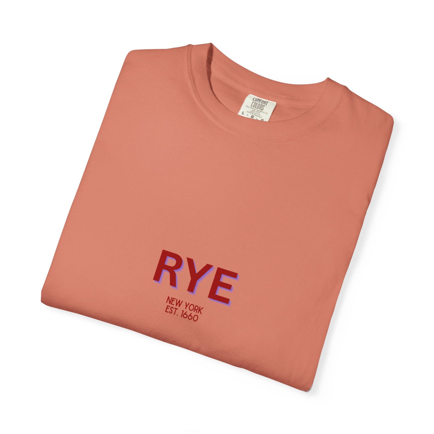 Rye Garment-Dyed Unisex T-Shirt, Casual Tee, Vintage Style Shirt, Everyday Wear, Birthday Gift, Unique Apparel