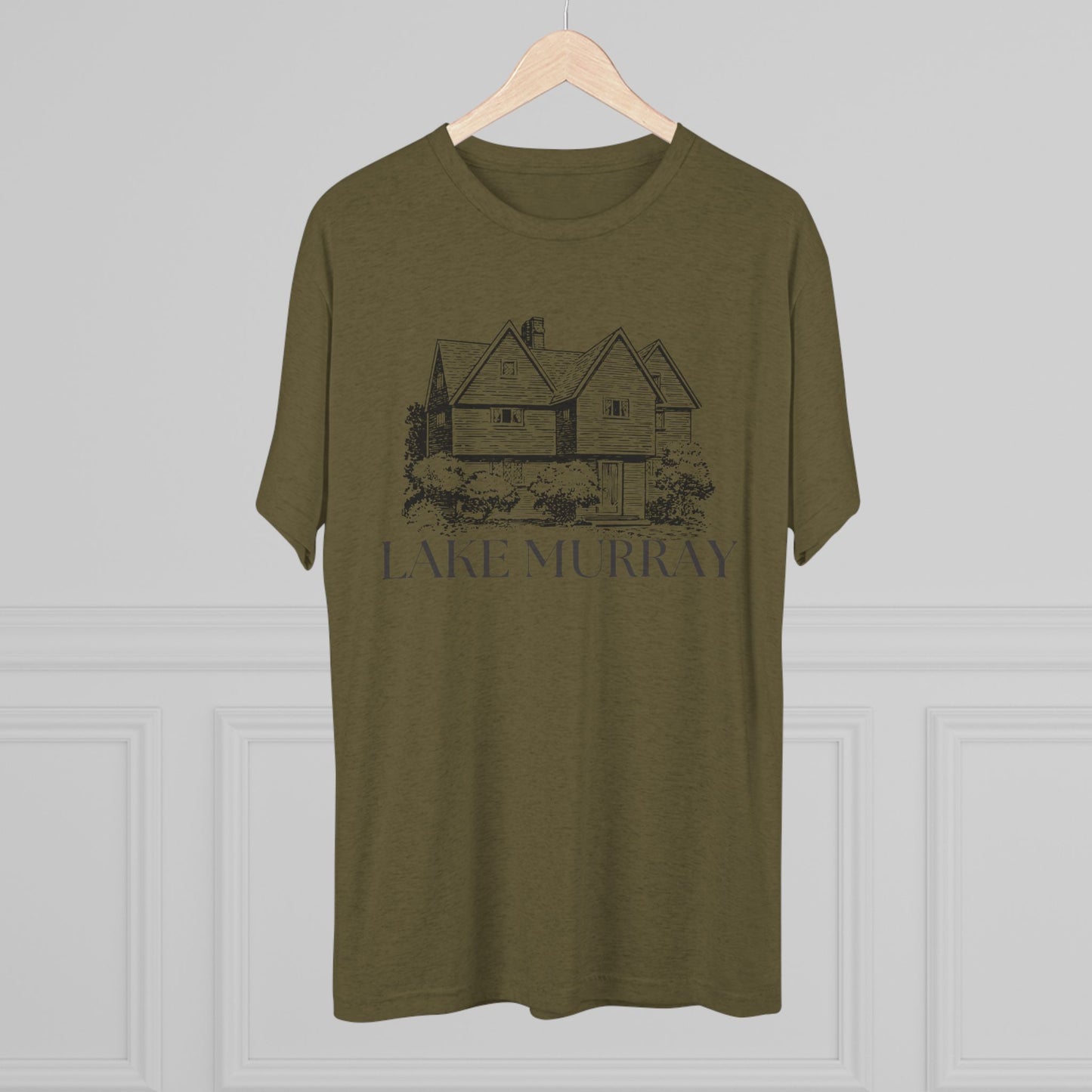 Lake Murray Unisex Tri-Blend Crew Tee, Casual T-Shirt, Summer Apparel, Lake House Shirt, Gift for Friends, Travel Tee
