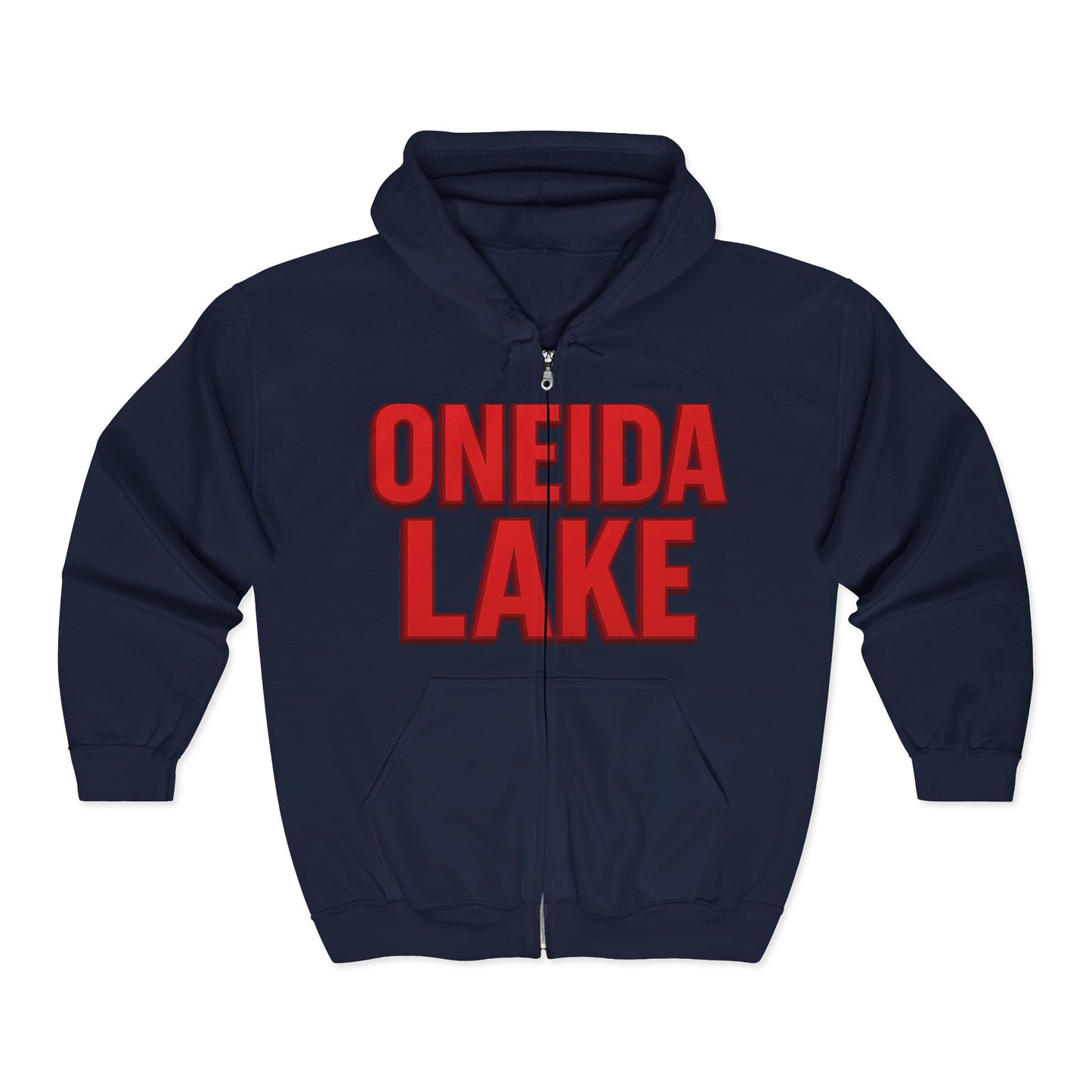 Oneida Lake Unisex Heavy Blend™ Full Zip Hooded Sweatshirt