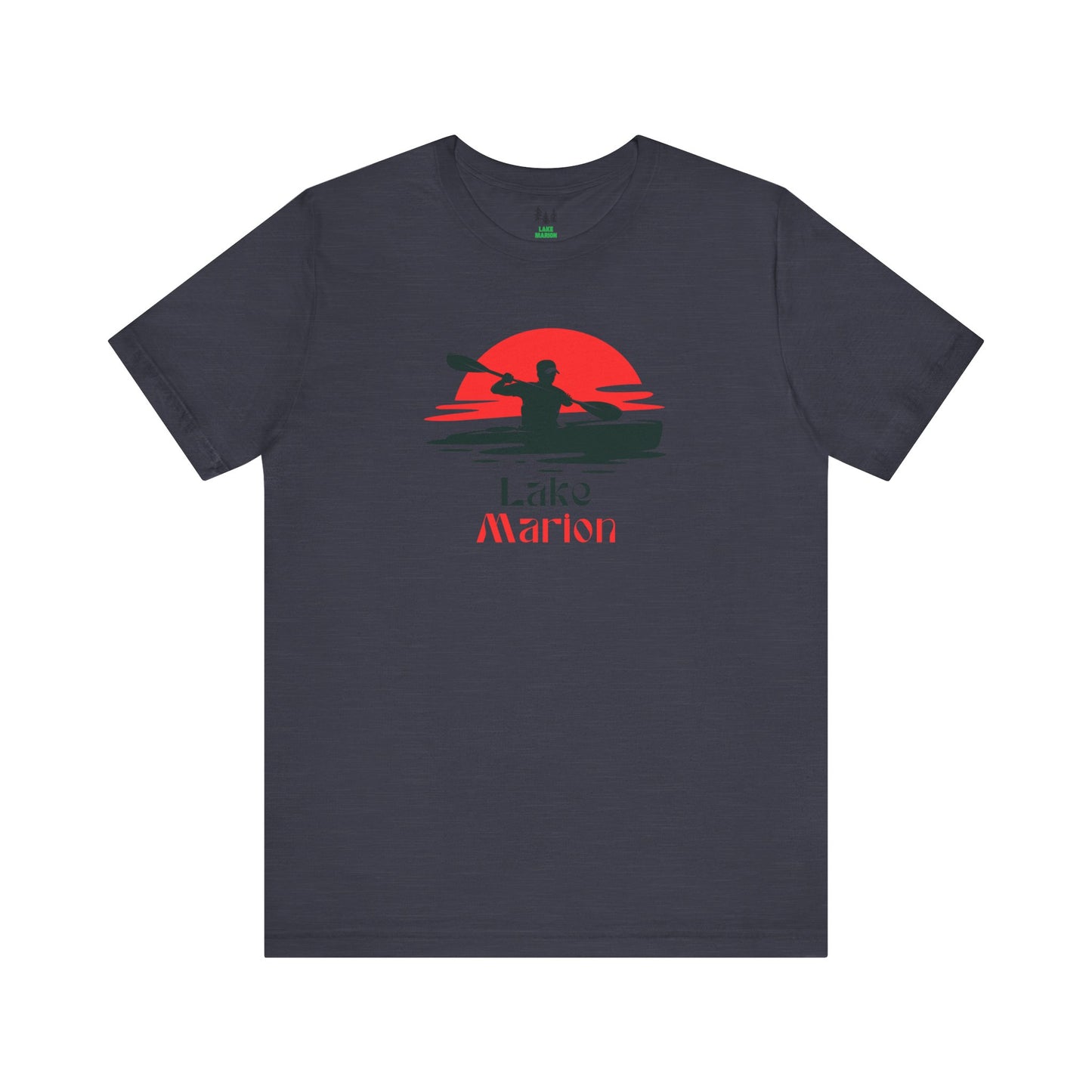 Lake Marion Tee - Kayaking Graphic Unisex Jersey Short Sleeve Shirt, Outdoor Adventure Gift, Summer Vibes, Lake Lover Apparel