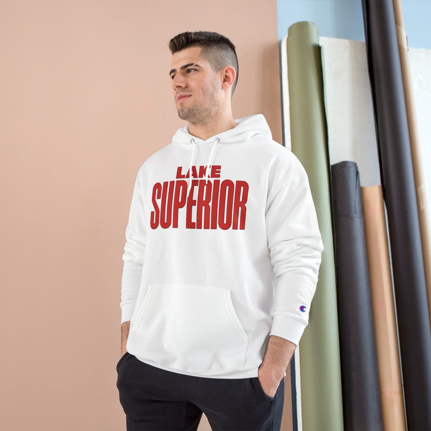 Lake Superior Cozy Hoodie, Perfect for Outdoor Adventures, Lake Days, Gifts for Nature Lovers, Comfortable Sweatshirt