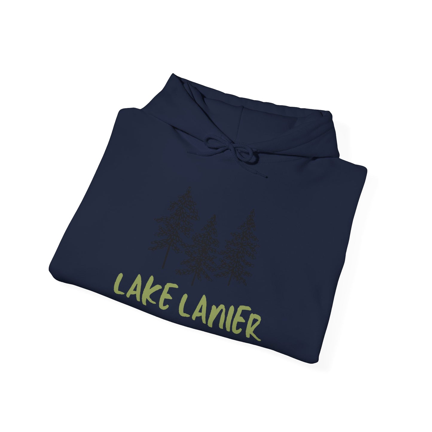 Lake Lanier Hoodie, Cozy Unisex Sweatshirt, Nature Lover Gift, Lake House Apparel, Perfect for Outdoors, Summer Vibes, Travel Wear