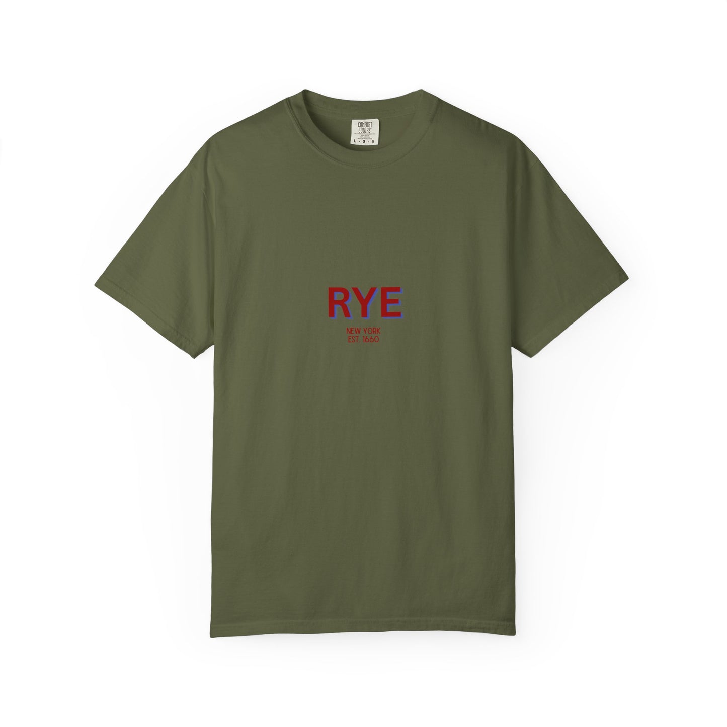Rye Garment-Dyed Unisex T-Shirt, Casual Tee, Vintage Style Shirt, Everyday Wear, Birthday Gift, Unique Apparel