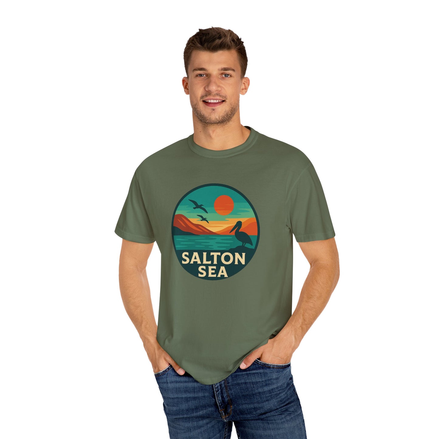 Salton Sea Unisex Garment-Dyed T-shirt