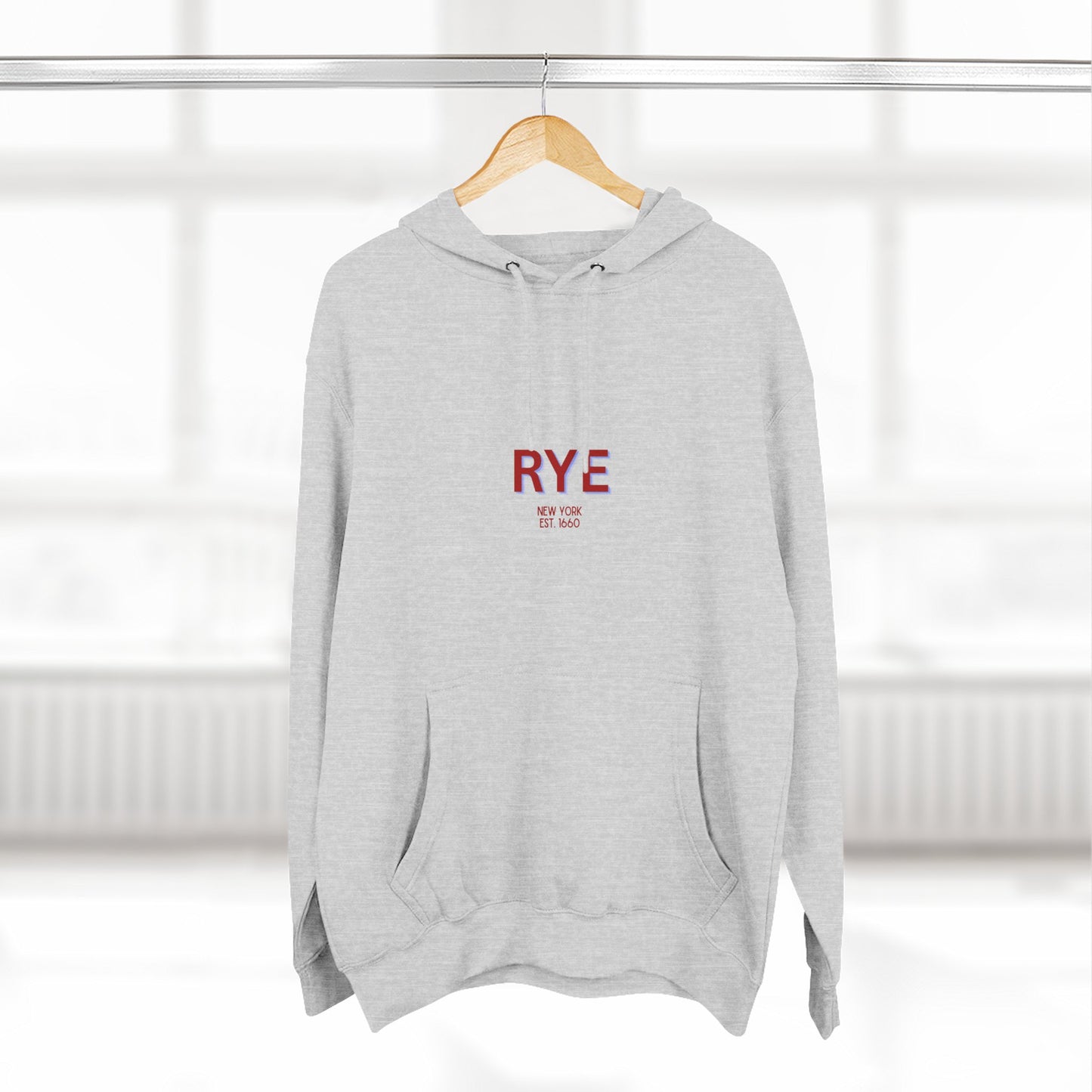 Rye Fleece Hoodie, Casual Sweatshirt, Cozy Layering Piece, Perfect Gift for All Occasions, Stylish Streetwear