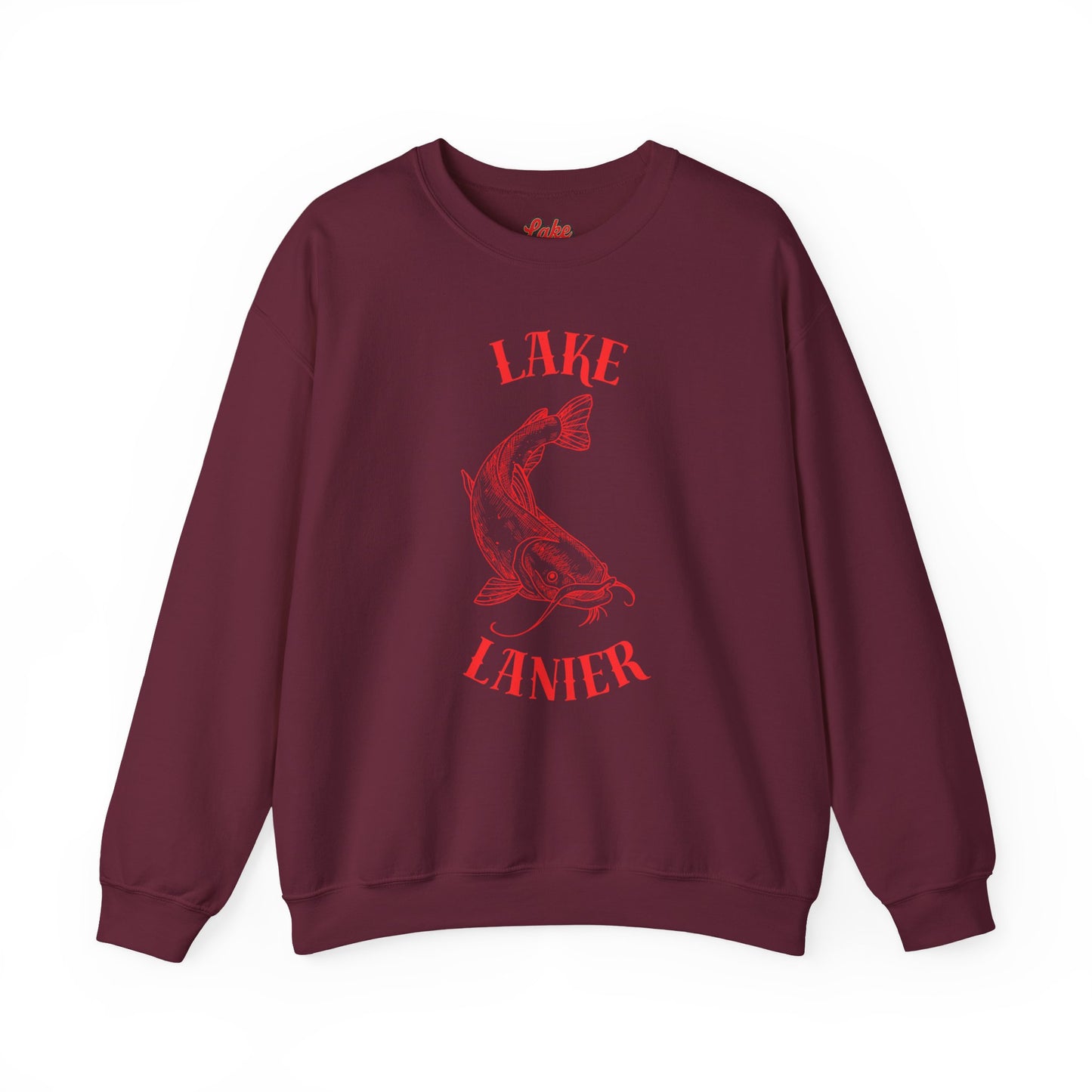 Lake Lanier Sweatshirt | Unisex Heavy Blend™ Crewneck | Perfect for Lake Lovers, Cozy Gift for Outdoors Enthusiasts, Relaxed Style for