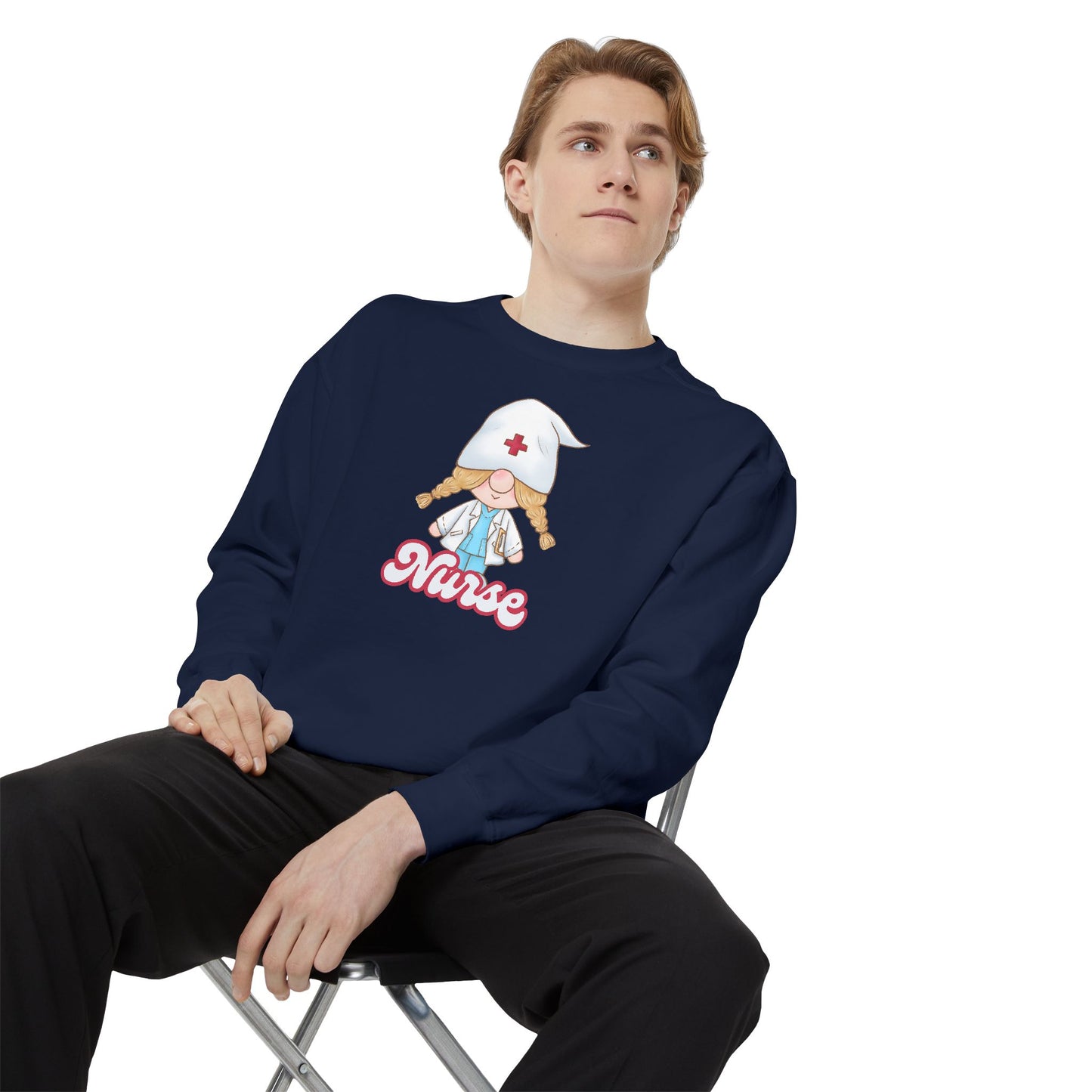 Nurse Sweatshirt, Cozy Gift for Healthcare Workers, Nurse Appreciation, Unique Nurse Shirt, Comfy Hospital Wear, Medical Professional