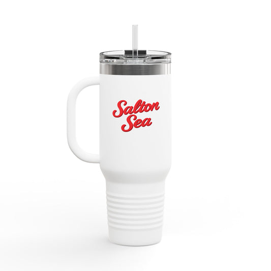 Salton Sea Insulated Travel Mug - Perfect for Outdoor Adventures, Road Trips, Holidays, Escapes, Camping Gear, Hydration on-the-go