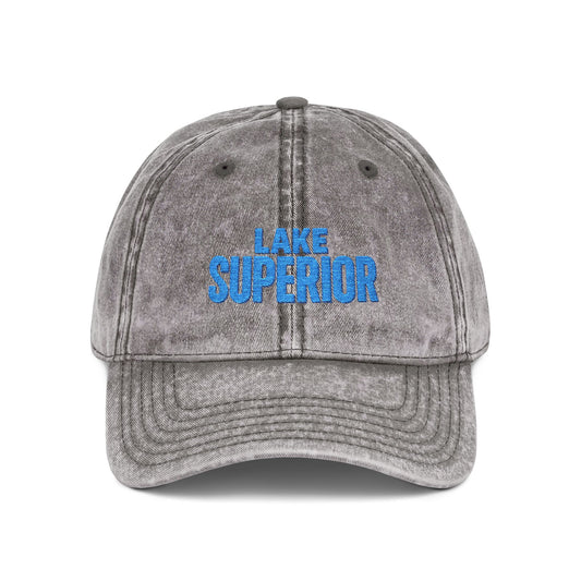 Lake Superior Vintage Cap (Embroidery)