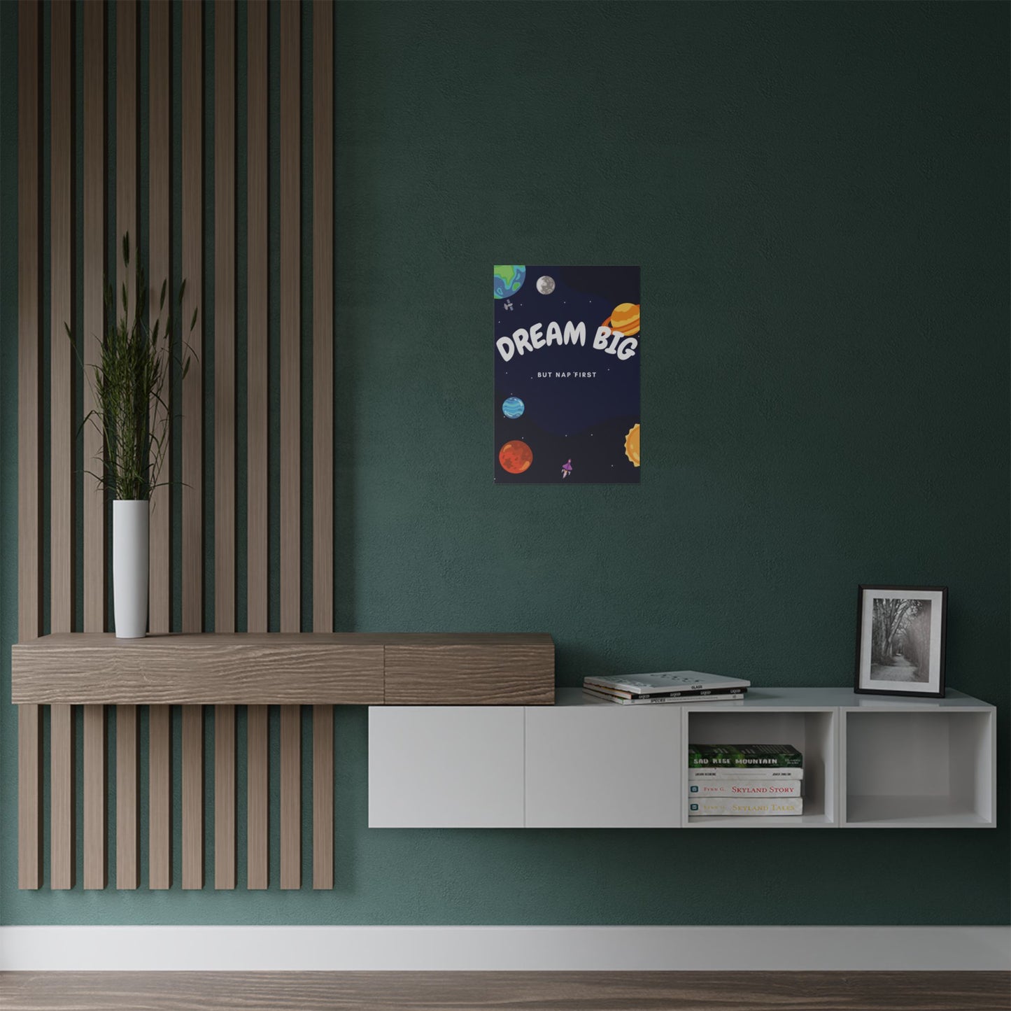 Wall Poster - Dream Big But Nap First