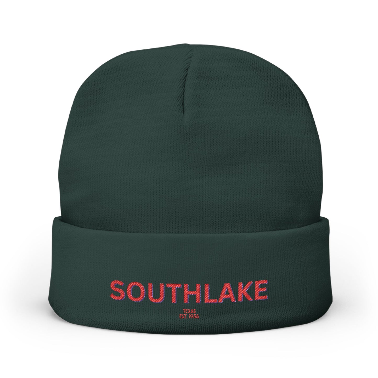 Southlake Cozy Custom Knit Beanie - Personalized Hat, Winter Accessory, Gifts for Him, Her, Stylish Warmth