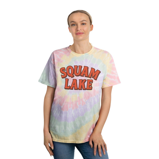 Spiral Tie-Dye Tee: Vibrant Summer Style, Casual Wear, Gifts for Lake Lovers, Festival Apparel, Retro Vibes