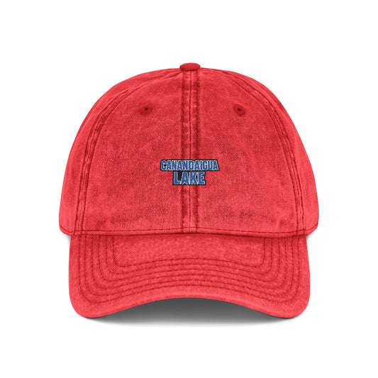 Canandaigua Lake Vintage Cap (Embroidery)
