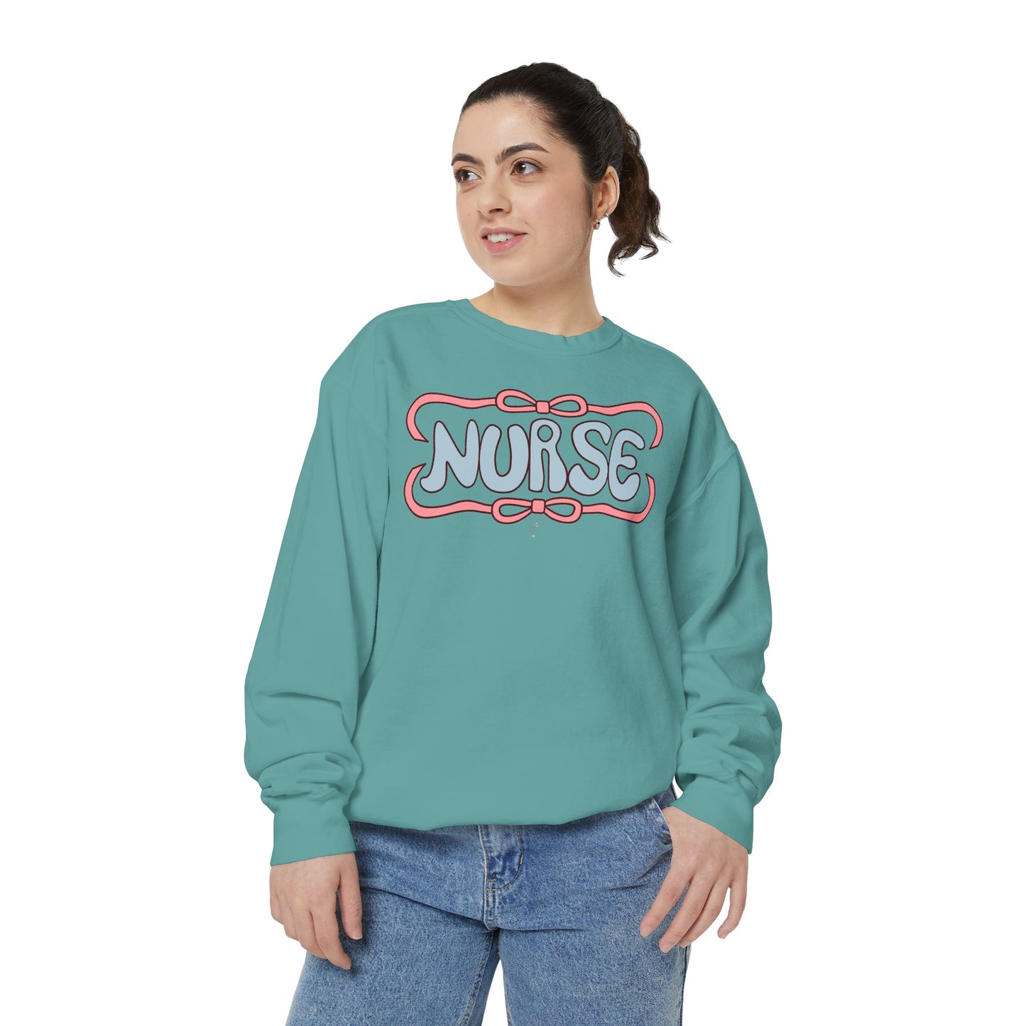 Nurse Pride Unisex Sweatshirt | Cozy Gift for Healthcare Workers, Cute Nurse Apparel, Casual Wear, Soft Pullover, Appreciation Gift