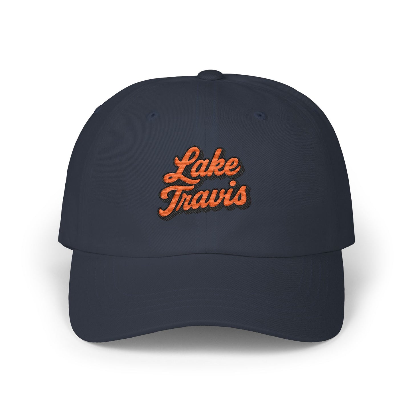 Lake Travis Stylish Dad Cap, Casual Summer Hat, Outdoor Accessory, Gift for Father's Day, Boating Trip Gear, Everyday Wear