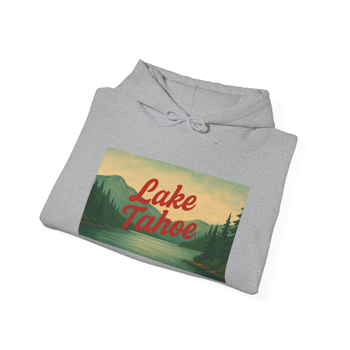 Lake Tahoe Hoodie, Cozy Casual Wear, Unisex Sweatshirt, Lake Lover Gift, Outdoor Adventure Apparel, Summer Retreat Fashion