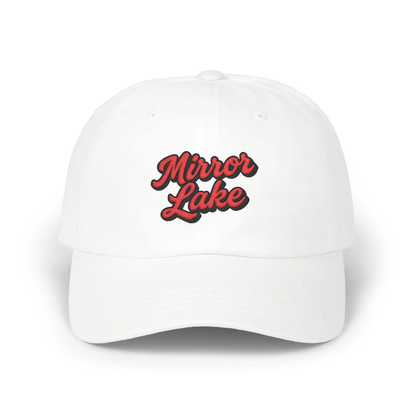 Mirror Lake Stylish Dad Cap, Casual Summer Hat, Outdoor Accessory, Gift for Father's Day, Boating Trip Gear, Everyday Wear