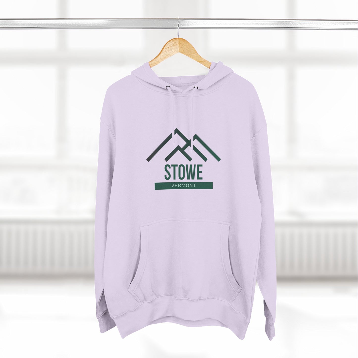 Stowe Vibes Hoodie with Design, Perfect for Autumn Lovers, Comfortable and Stylish, Great Gift for Vacations