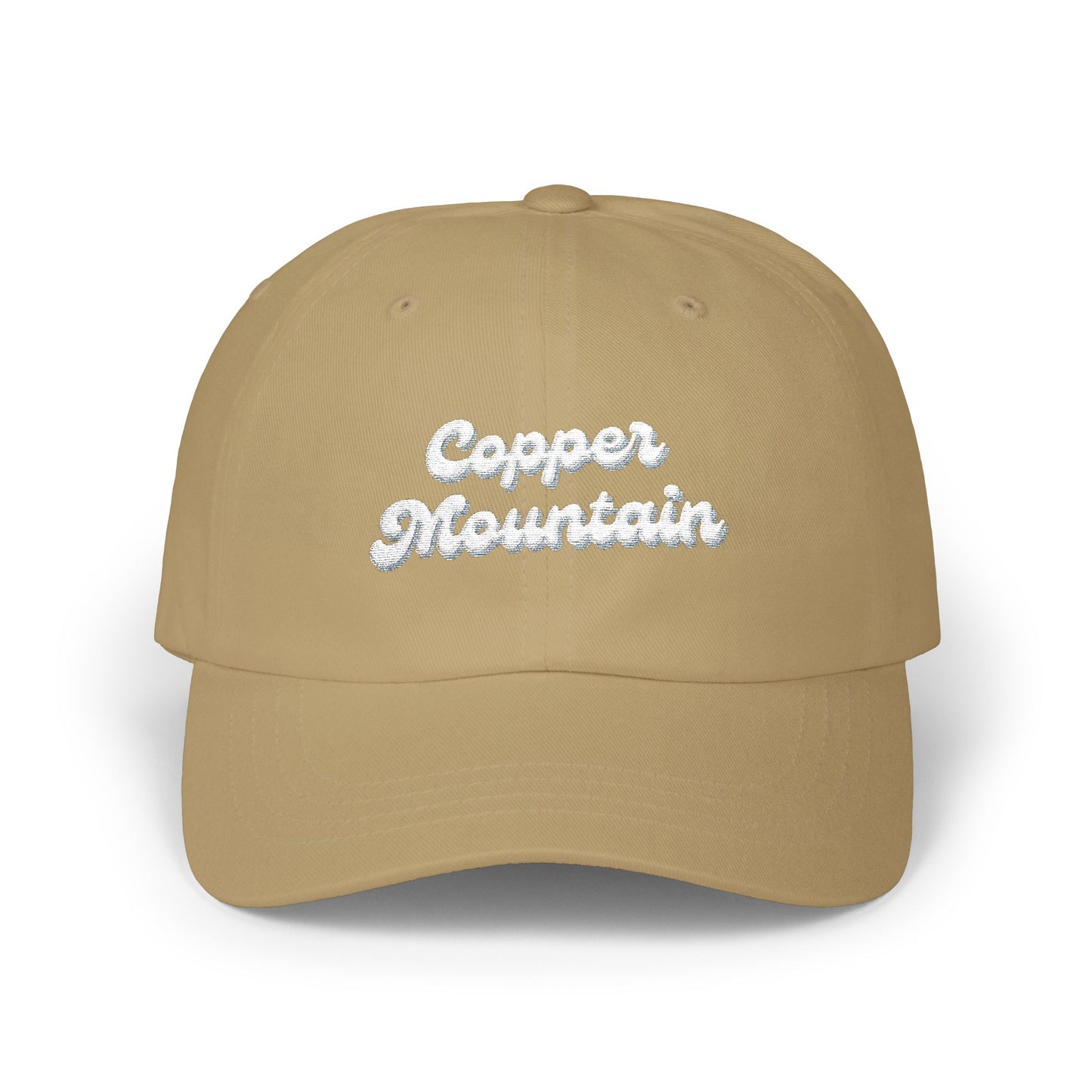 Copper Mountain Dad Cap, Unisex Cotton Hat, Casual Everyday Wear, Outdoor Cap